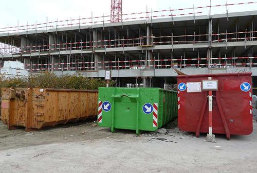 Démolition, gestion et recyclage des déchets sur chantier.