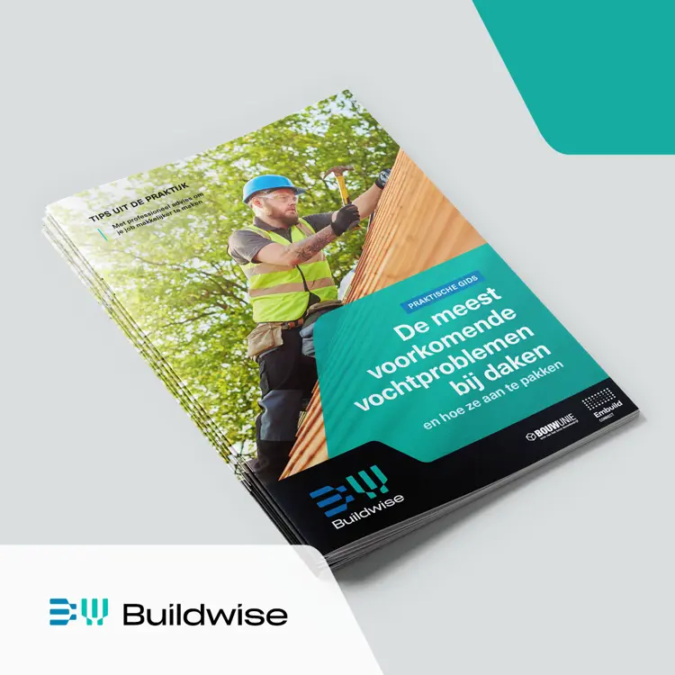 Une toiture qui ne présente pas le moindre problème d’humidité grâce à un spécialiste de la toiture qui a suivi le guide pratique de Buildwise à la lettre.