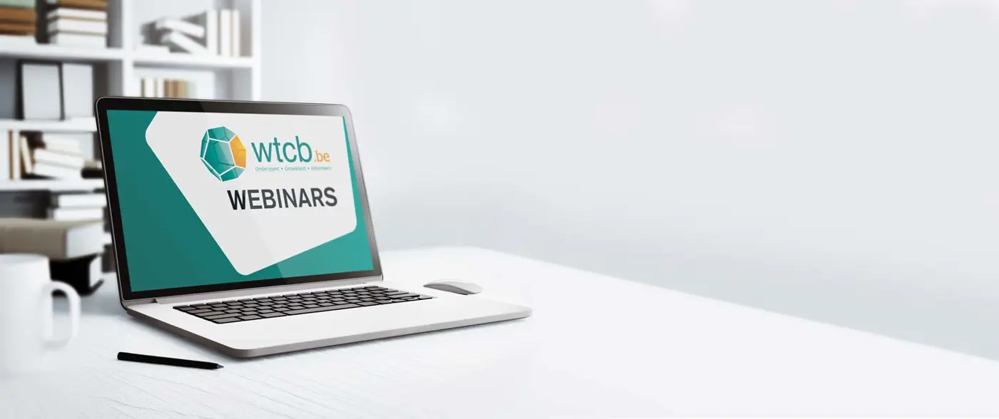 WTCB-Webinars voor bouwbedrijven