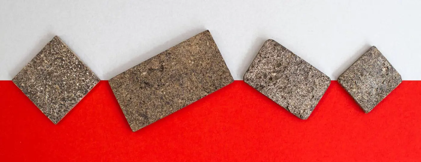 Bouwmaterialen op basis van aardappelschillen - Matériaux de construction à base d’épluchures de pommes de terre