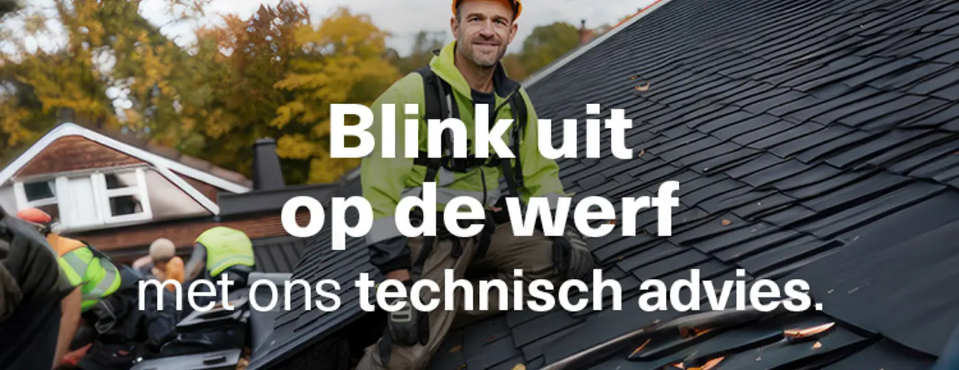 Blink uit op de werf